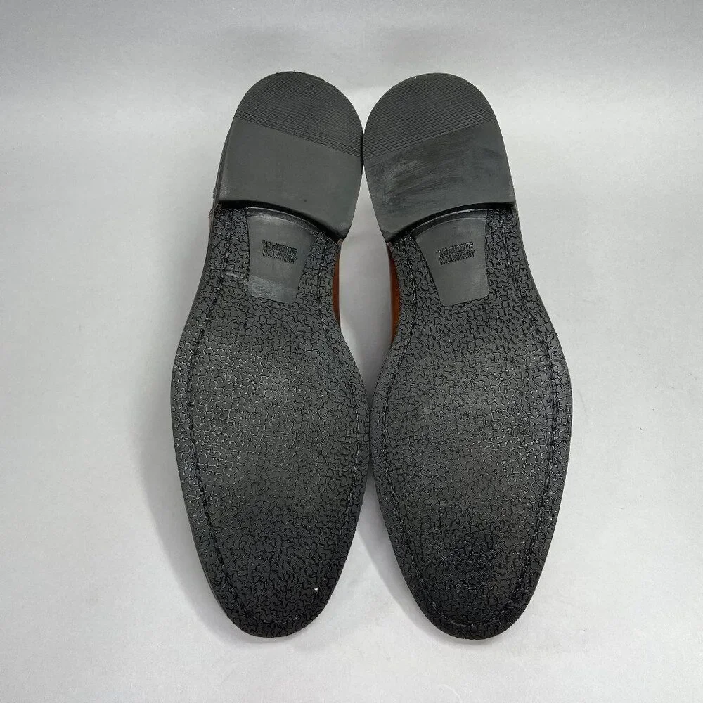 Johnston & Murphy Men's Size 10 Brown Leather Cap Toe Oxfords‎